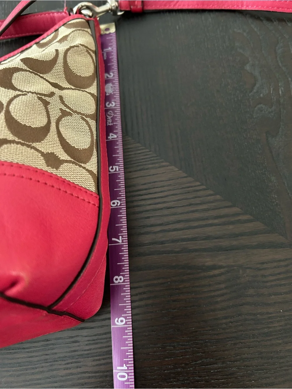 VTG COACH SIGNATURE CANVAS AND LEATHER - Picture 7 of 7